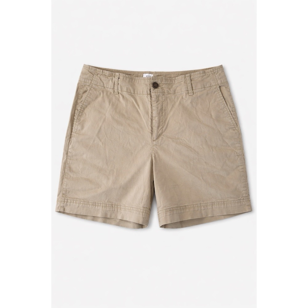 Gap For Good City Short Women's 12 Khaki Preppy Cotton Twill Inseam 5"